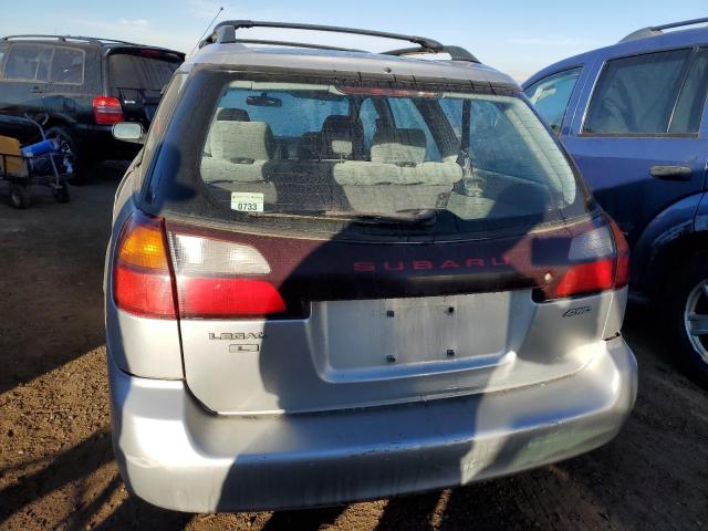 4S3BH635027303074 - 2002 SUBARU LEGACY L SILVER photo 6