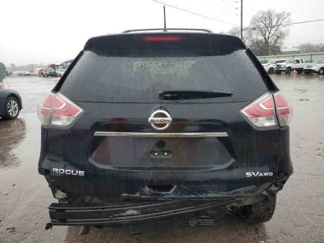 5N1AT2MV8FC782743 - 2015 NISSAN ROGUE S BLACK photo 6