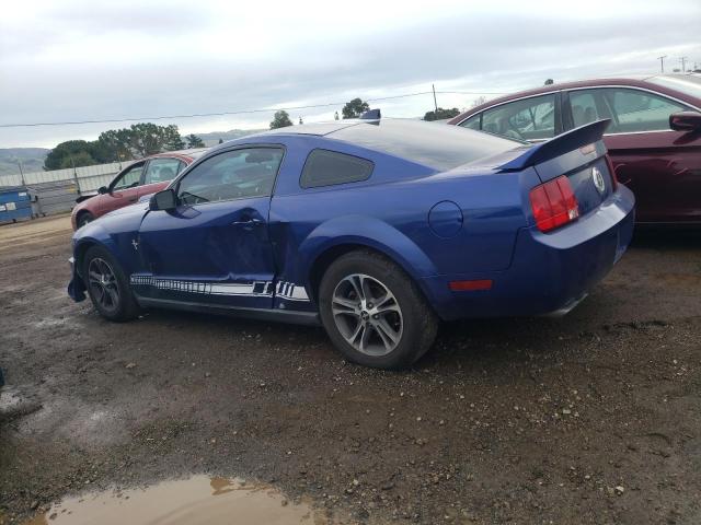 1ZVFT80NX55144691 - 2005 FORD MUSTANG BLUE photo 2