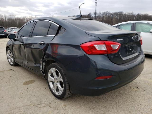 1G1BF5SM2H7133245 - 2017 CHEVROLET CRUZE PREMIER GRAY photo 2