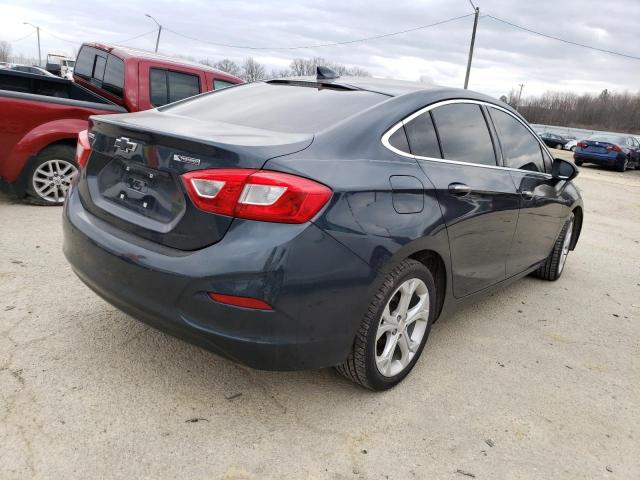 1G1BF5SM2H7133245 - 2017 CHEVROLET CRUZE PREMIER GRAY photo 3