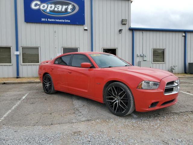 2C3CDXCTXDH730374 - 2013 DODGE CHARGER R/T RED photo 4