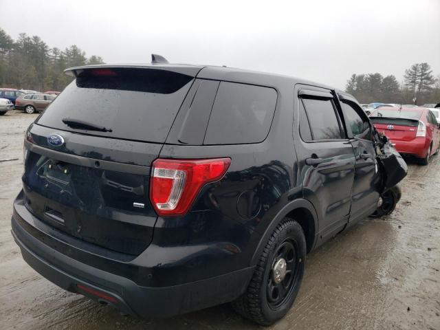 1FM5K8AR2HGD93171 - 2017 FORD EXPLORER POLICE INTERCEPTOR BLACK photo 3