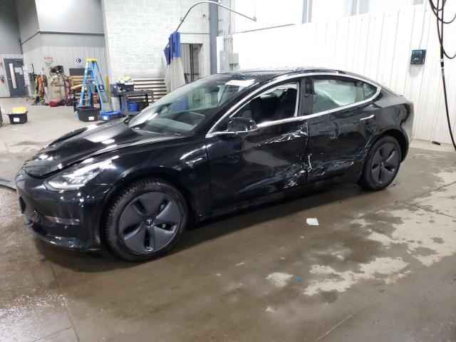 5YJ3E1EB7KF417991 - 2019 TESLA MODEL 3 BLACK photo 1