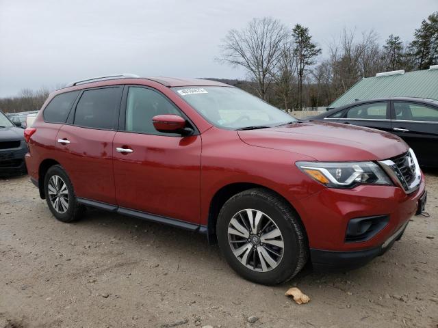 5N1DR2MM5HC698319 - 2017 NISSAN PATHFINDER S BURGUNDY photo 4