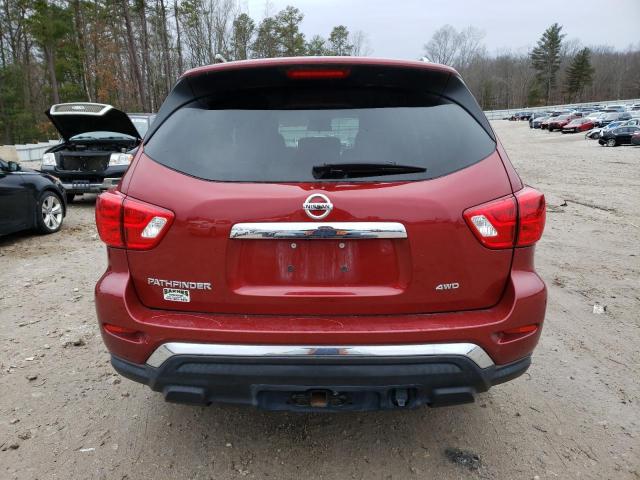 5N1DR2MM5HC698319 - 2017 NISSAN PATHFINDER S BURGUNDY photo 6