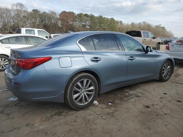 JN1BV7AP9FM332523 - 2015 INFINITI Q50 BASE TEAL photo 3