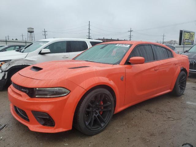 2C3CDXL95MH626914 - 2021 DODGE CHARGER SRT HELLCAT ORANGE photo 1