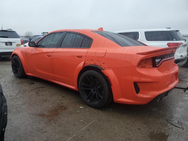 2C3CDXL95MH626914 - 2021 DODGE CHARGER SRT HELLCAT ORANGE photo 2