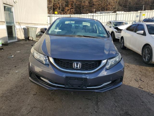 19XFB2F55FE102266 - 2015 HONDA CIVIC LX GRAY photo 5