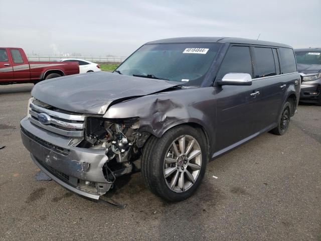 2FMHK6DT3ABB30452 - 2010 FORD FLEX LIMITED GRAY photo 1