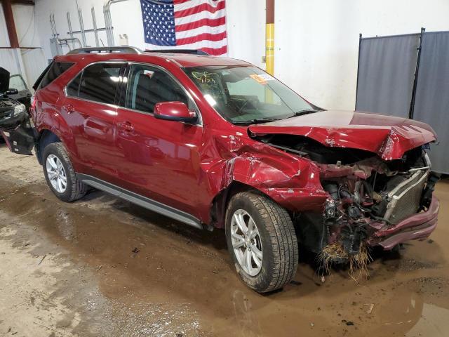 2GNFLFEK1H6113450 - 2017 CHEVROLET EQUINOX LT BURGUNDY photo 4