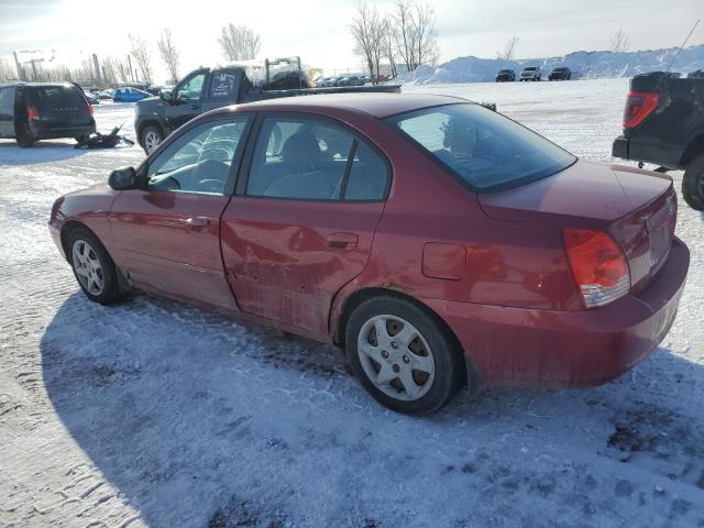 KMHDN45D56U332776 - 2006 HYUNDAI ELANTRA GLS BURGUNDY photo 2