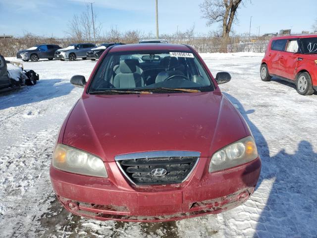 KMHDN45D56U332776 - 2006 HYUNDAI ELANTRA GLS BURGUNDY photo 5