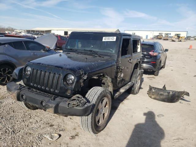 1J4GA5D12BL512723 - 2011 JEEP WRANGLER SAHARA BLACK photo 1