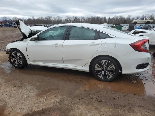 19XFC1F74GE214602 - 2016 HONDA CIVIC EXL WHITE photo 2