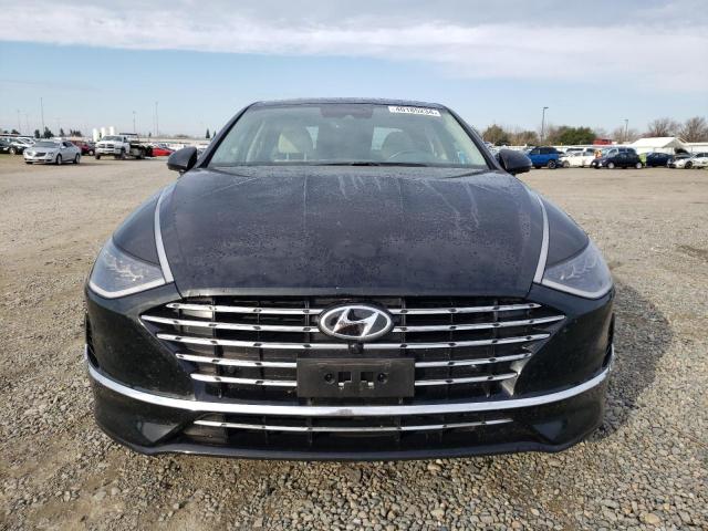 KMHL54JJ2MA021571 - 2021 HYUNDAI SONATA HYBRID BLACK photo 5