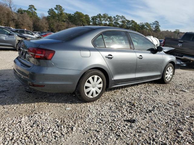 3VW267AJ8GM315978 - 2016 VOLKSWAGEN JETTA S GRAY photo 3