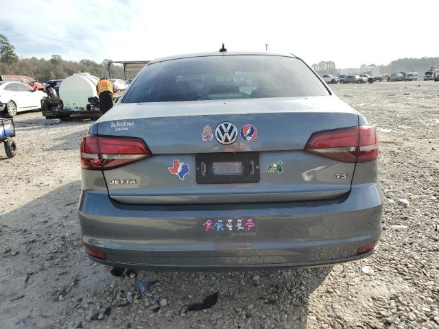 3VW267AJ8GM315978 - 2016 VOLKSWAGEN JETTA S GRAY photo 6