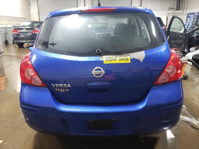 3N1BC1CP6BL507167 - 2011 NISSAN VERSA S BLUE photo 6