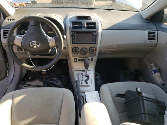 2T1BU4EE3DC985754 - 2013 TOYOTA COROLLA BASE SILVER photo 8