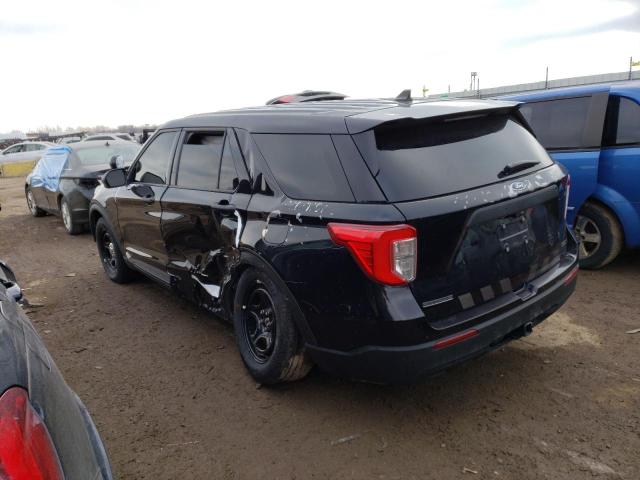 1FM5K8AW4NNA02194 - 2022 FORD EXPLORER POLICE INTERCEPTOR BLACK photo 2