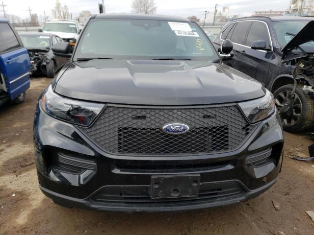 1FM5K8AW4NNA02194 - 2022 FORD EXPLORER POLICE INTERCEPTOR BLACK photo 5