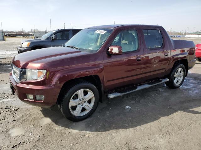 5FPYK165X9B101820 - 2009 HONDA RIDGELINE RTL MAROON photo 1