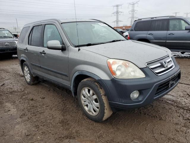 JHLRD78876C034235 - 2006 HONDA CR-V EX GRAY photo 4