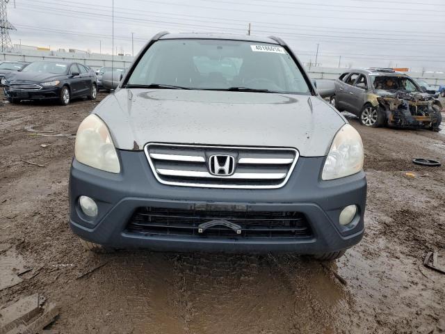 JHLRD78876C034235 - 2006 HONDA CR-V EX GRAY photo 5