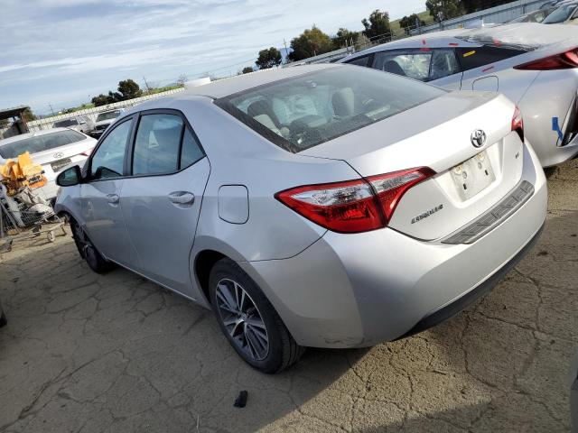 5YFBURHE2GP500002 - 2016 TOYOTA COROLLA L SILVER photo 2