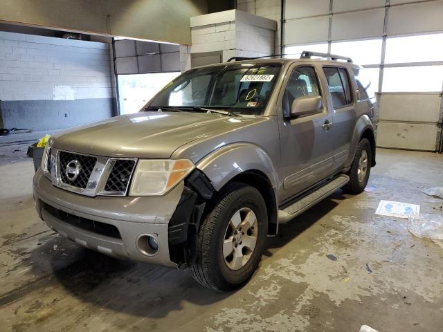 5N1AR18W76C650570 - 2006 NISSAN PATHFINDER LE 灰色 照片 2