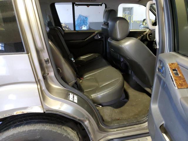 5N1AR18W76C650570 - 2006 NISSAN PATHFINDER LE 灰色 照片 6