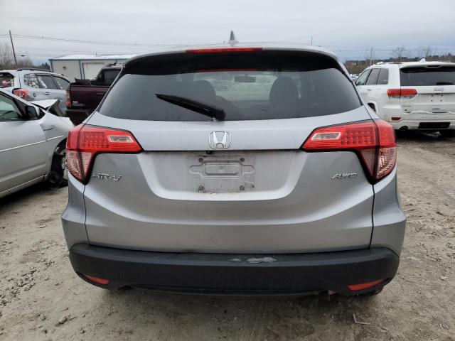 3CZRU6H51HM717525 - 2017 HONDA HR-V EX SILVER photo 6