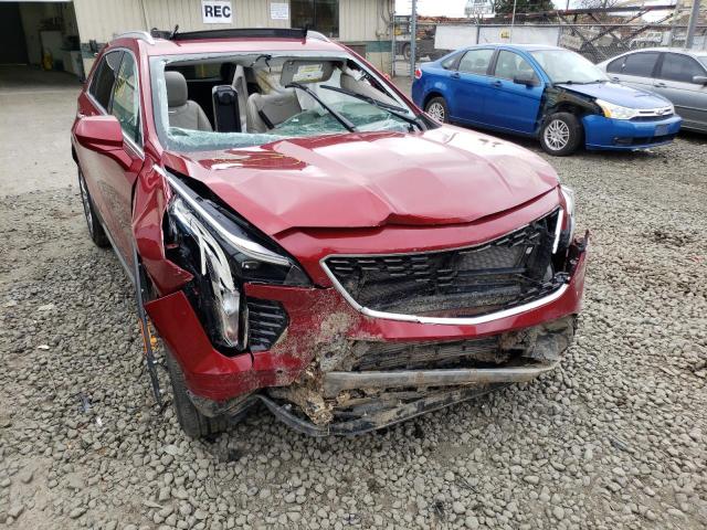 1GYFZDR41KF143496 - 2019 CADILLAC XT4 PREMIUM LUXURY RED photo 10