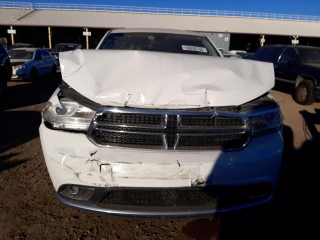 1C4RDHDG1FC722571 - 2015 DODGE DURANGO LIMITED WHITE photo 5