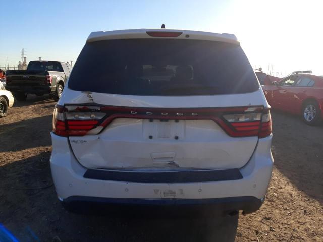 1C4RDHDG1FC722571 - 2015 DODGE DURANGO LIMITED WHITE photo 6