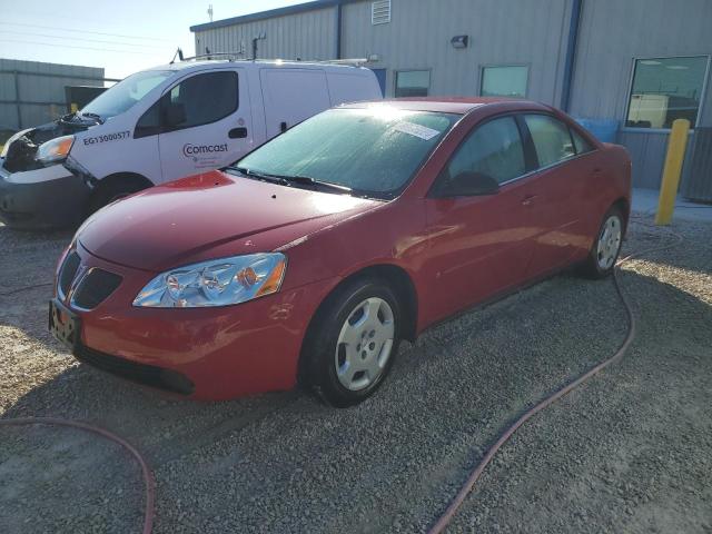 1G2ZF58B874142452 - 2007 PONTIAC G6 VALUE LEADER RED photo 1