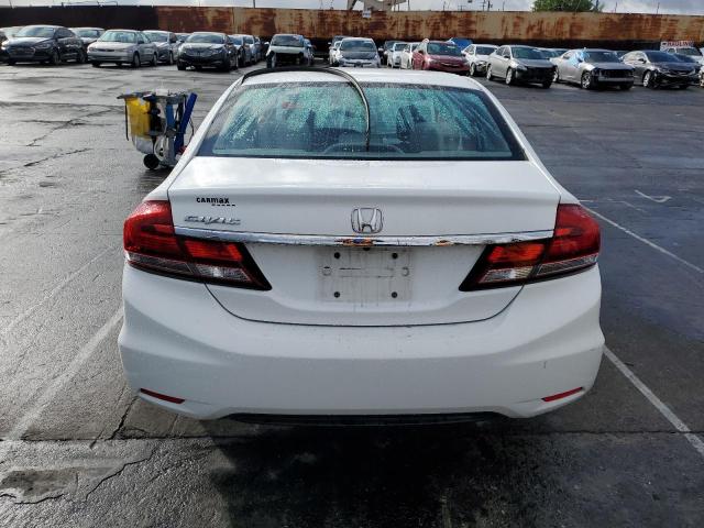 19XFB2F59EE255263 - 2014 HONDA CIVIC LX WHITE photo 6