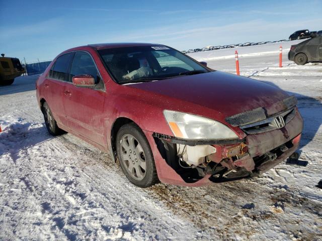 1HGCM56757A810605 - 2007 HONDA ACCORD EX RED photo 4