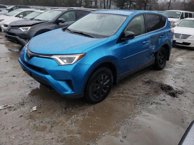 JTMBFREVXJJ727688 - 2018 TOYOTA RAV4 LE BLUE photo 1