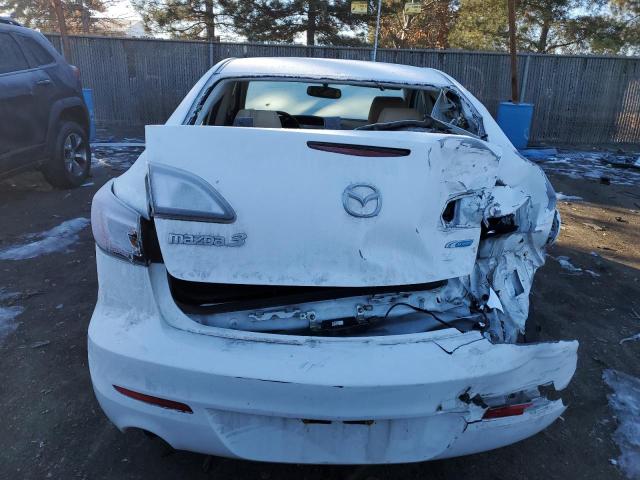 JM1BL1V70D1718143 - 2013 MAZDA 3 I WHITE photo 6