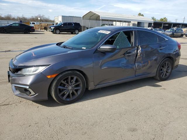 19XFC1F32LE205145 - 2020 HONDA CIVIC EX GRAY photo 1