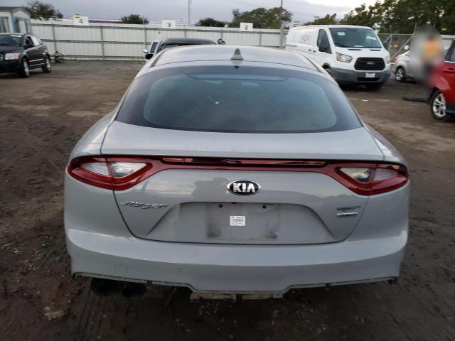 KNAE45LC7K6043230 - 2019 KIA STINGER GT1 GRAY photo 6