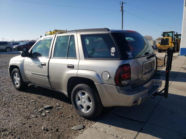 1GNDT13S832388624 - 2003 CHEVROLET TRAILBLAZE SILVER photo 2