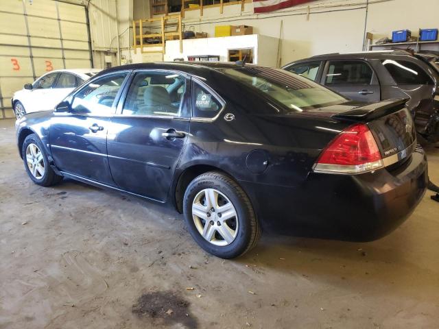 2G1WT58K569344547 - 2006 CHEVROLET IMPALA LT BLACK photo 2