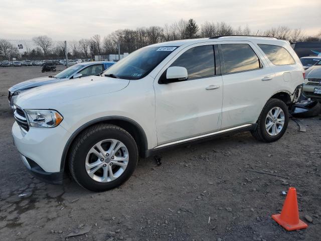 1D4RE4GG7BC674783 - 2011 DODGE DURANGO CREW WHITE photo 1