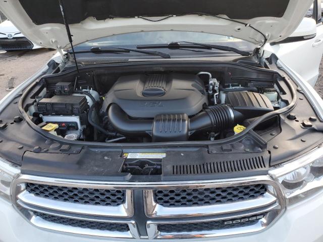 1D4RE4GG7BC674783 - 2011 DODGE DURANGO CREW WHITE photo 12