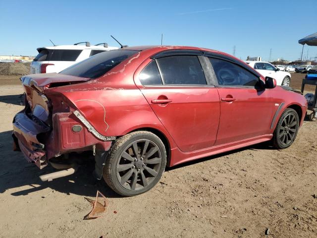 JA3AU86U68U023206 - 2008 MITSUBISHI LANCER GTS RED photo 3