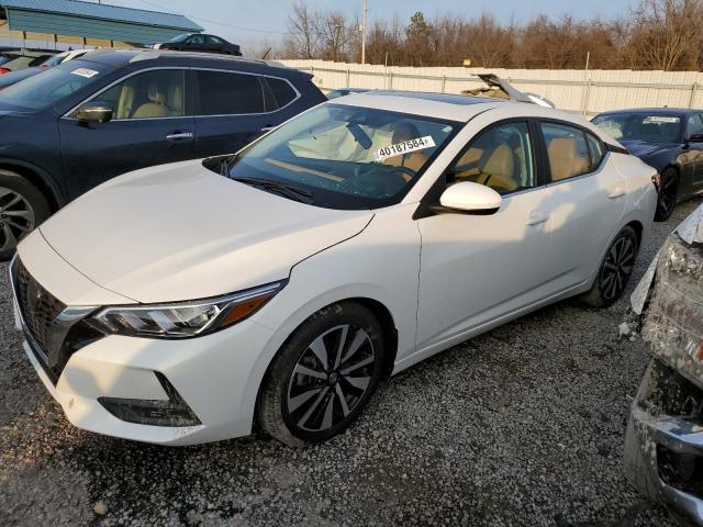 3N1AB8CV2PY276445 - 2023 NISSAN SENTRA SV WHITE photo 1